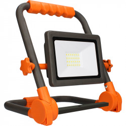 Projecteur pliable à poser Série T Arlux - 30W - IP65 - Anthracite/Orange