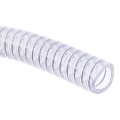 Tuyau PVC flexible renforcé RS Pro - Transparent - 5m - 32mm