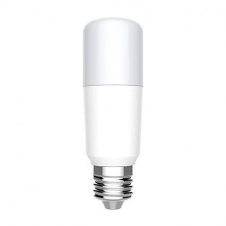 Ampoule Filament LED Flamme Coupe vent Opaque E27 470Lm 40W 2700K Blanc  chaud - Mr.Bricolage