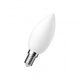 Ampoule led à filament, flamme, E14, 250lm = 25W, blanc chaud