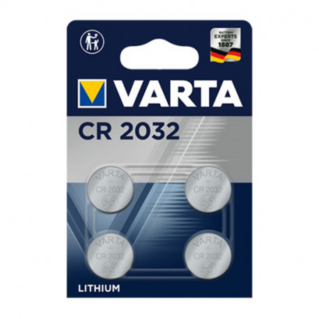 VARTA CR2032 x4 Pile lithium 3V