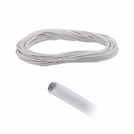 Câble de tension Paulmann - Pour système sur câbles CorDuo - 20m - IP20 - Blanc