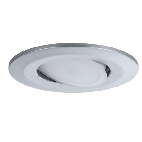 Spot LED rond orientable Calla Paulmann -  IP65 - 5.2W - 4000K - Chrome - Dimmable