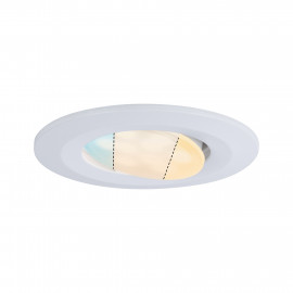 Spot LED rond orientable CCT Calla Paulmann -  IP65 - 5.5W - 2700 à 6500K - Blanc - Non dimmable