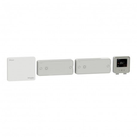 CCTFR6905G2 - Schneider] Kit thermostat connecté Wiser pour chauffage  électrique