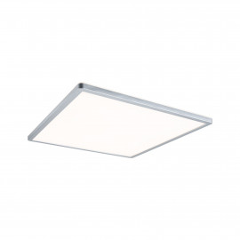 Panneau LED Atria Shine Backlight Paulmann - 3-Step-Dim - 420x420mm - Chrome - 22W - 3000K