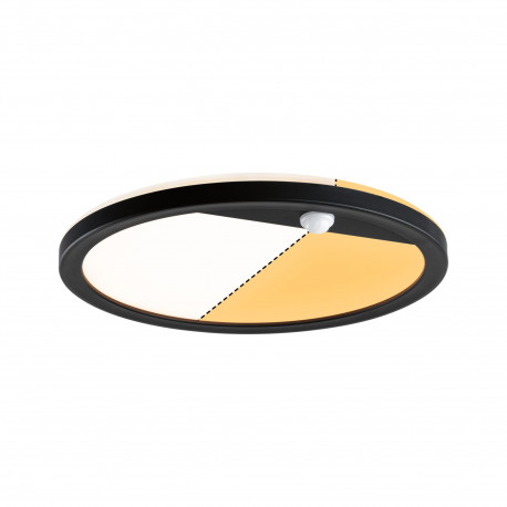 Panneau LED extérieur Lamina Backlight Paulmann - Rond - PIR - 14W - 2200/3000K- IP44 - Noir