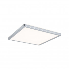 Panneau LED Atria Shine Backlight Paulmann - Carré - 16W - 3000K - 1600Lm - Chrome