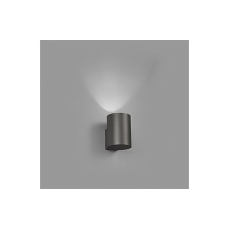 KDO Lampe applique Thon-1 LED - Gris - Avec ampoule - 20W - 3000K