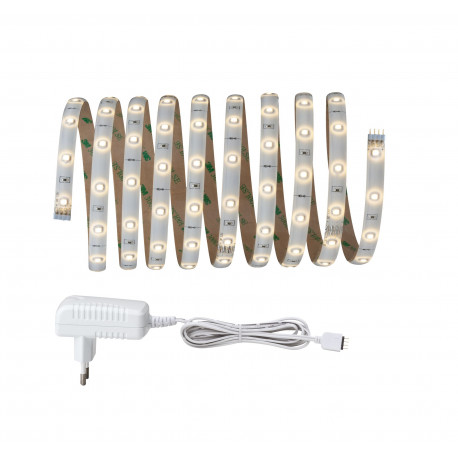 Kit ruban lumineux YourLED recouvert 3m Paulmann - 3000K - IP20 - 7,5W - 230/12V - 18VA