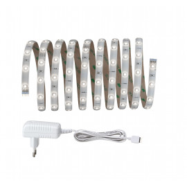 Kit ruban lumineux YourLED recouvert 3m Paulmann - 6000K - IP20 - 7,5W - 230/12V - 18VA