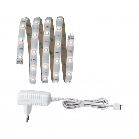 Kit ruban lumineux YourLED recouvert 1.5m Paulmann - 6000K - IP20 - 4.5W - 230/12V - 12VA