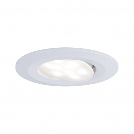 Spot LED rond orientable CCT Calla Paulmann -  IP65 - 5W - 3000 à 6500K - Blanc - Dimmable