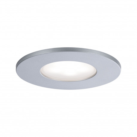 Spot LED rond fixe Calla Paulmann - IP65 - 5W - 4000K - Chrome - Non dimmable