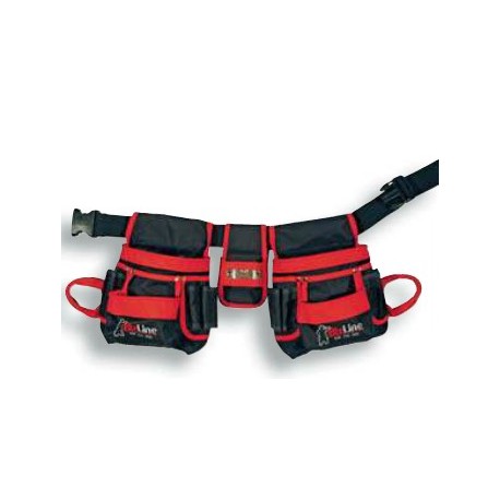 Porte-outils pour ceinture porte-jarretelles réglable, support lombaire  combiné, tablier ceinture à outils et bretelles de style empiècement pour