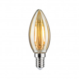 LED Filament gold candle DC24V 2W E14 1900K grd