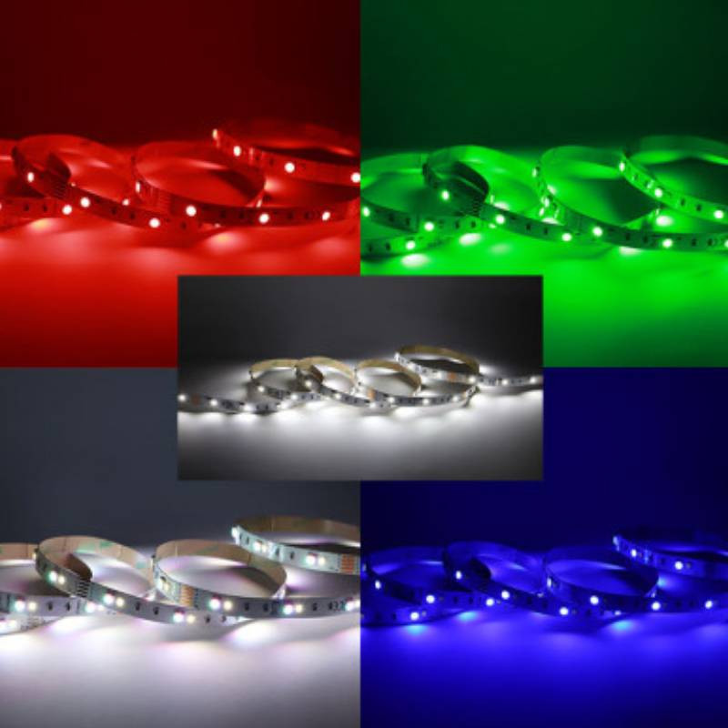 Ruban LED Couleur + Blanc (RGB+W) - 24V