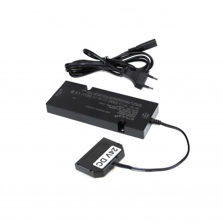 Convertisseur LED à tension constante Emuca - 24V DVC - 30 W - Noir