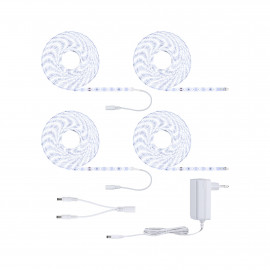SimpLED ruban LED Blanc lumière Kit complet 20m   45W 280lm/m 60LEDs/m 6500K 48VA