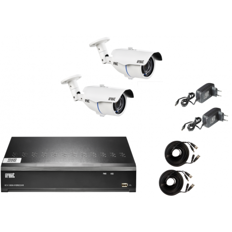 Kit ahd 2 cam+1dvr - Urmet