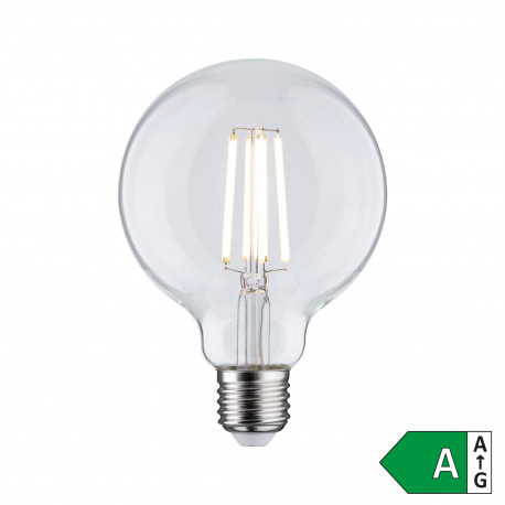 Ampoule globe LED filament Eco Line Paulmann - G95 - E27 - 4W - 4000K - Clair - Non dimmable