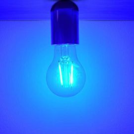 Ampoule LED Filament E27 - 2W - Bleue - Non dimmable