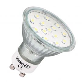 Ampoule LED GU10 Dichroïque 4W - 3000K - 360lm - Non dimmable