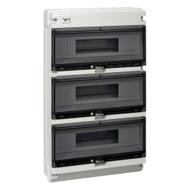 Coffret étanche pour appareillage modulaire Kaedra XT Schneider Electric - 3 rangées 16 modules