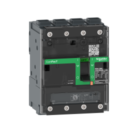 Disjoncteur ComPacT NSXmB Schneider Electric - TM-D 160A - 4P - 25kA - Borne EverLink