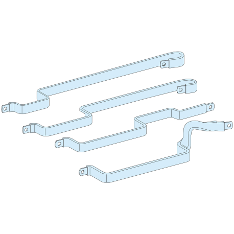 Linergy - Liaison Jeu de barres gaine (Linergy BS) vers Linergy FM - 4P - 200A