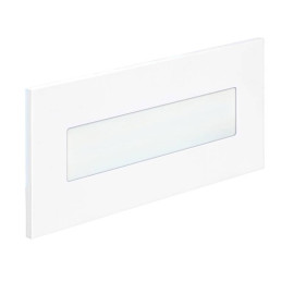 Encastré de mur blanc LED BALIZ 3 Aric -  2,8W - 4200K - IP20