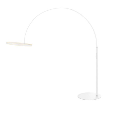 Lampadaire LED ONE BOW FL SLV - 20W - 2700/3000K - Blanc - Dimmable