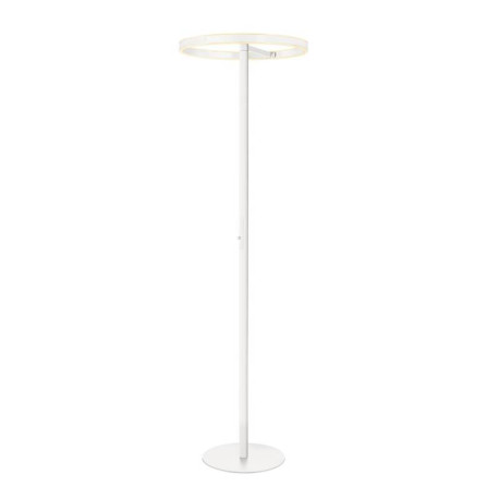 Lampadaire LED ONE STRAIGHT FL SLV - 20W - 2700/3000K - Blanc - Dimmable