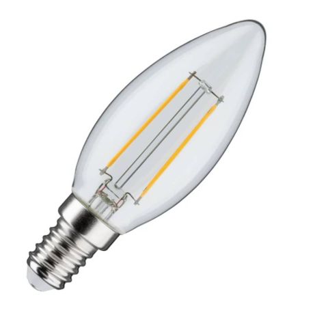 Lampe LED Flamme E14 Paulmann - 2,7W - 2700K - 250lm - Dimmable
