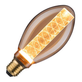 Ampoule LED Inner Glow Paulmann - E27 - 4W - 1800K - Intérieur torsadé