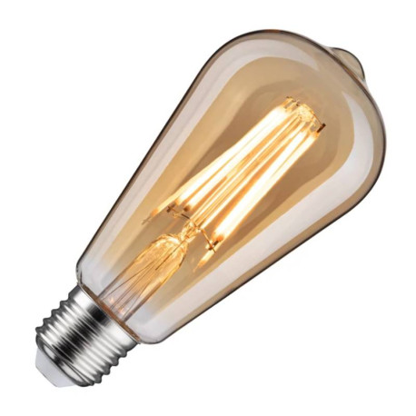 Ampoule LED à filament 1879 Paulmann - E27 - 6W - 470Lm - Dimmable - Doré