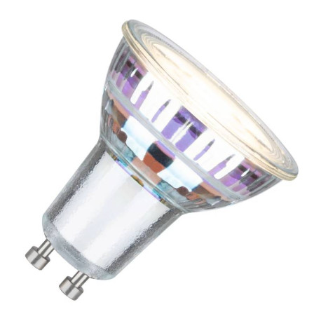 Réflecteur LED GU10 Paulmann - Eco-Line - 450Lm - 3000K - 2,5W - Argent