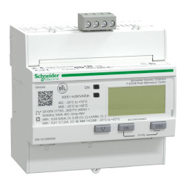 Compteur d'énergie triphasé Acti9 iEM-3265 Schneider - TI - Multi-tarif - Alarme kW - BACnet - MID