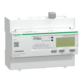 Compteur d'énergie triphasé Acti9 iEM-3355 Schneider - 125A - Multi-tarif - Alarme kW - M-bus - MID