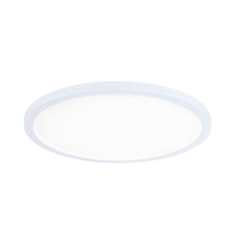 Panneau LED Atria Shine IP44 rond 293mm 16W 1600lm 4000K Blanc Backlight