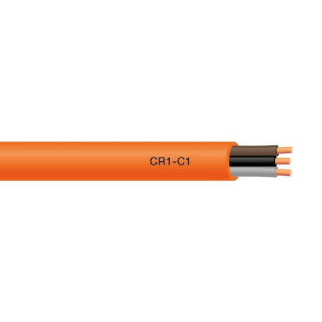 Câble CR1-C1 3X2.5 - Sécurité incendie - Vendu au mètre