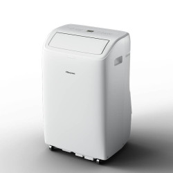 Climatiseur mobile Hisense - 3,5kW - 24m2 - 64dB - Blanc