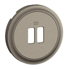 Enjoliveur pour prise USB Céliane Legrand - Titanium