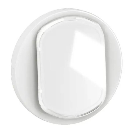 Enjoliveur porte étiquette Céliane pour interrupteur ou va-et-vient Legrand - Blanc