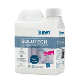 Traitement curatif SoluTECH Désembouage rapide BWT - Pour circuit climatique - Bidon 1L ml