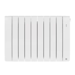 Radiateur à inertie connecté Bilbao 4 Thermor - Horizontal - 1500W - Blanc