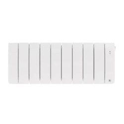 Radiateur à inertie connecté Bilbao 4 Thermor - Bas - 1000W - Blanc