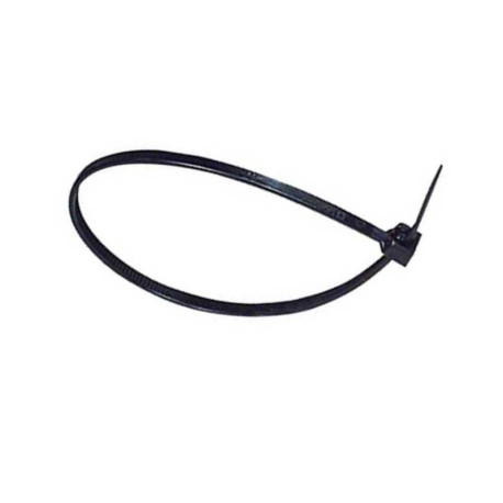 Collier de serrage Perfix Eur'Ohm - Lot de 100 - 4.8x200mm - Polyamide - Noir