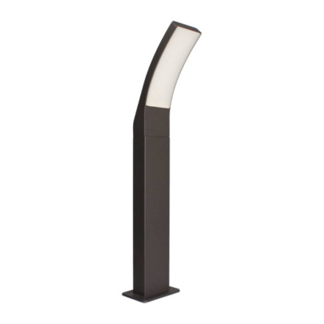 Borne extérieure 60cm Curve R Arlux - 10W - 3000K - Anthracite