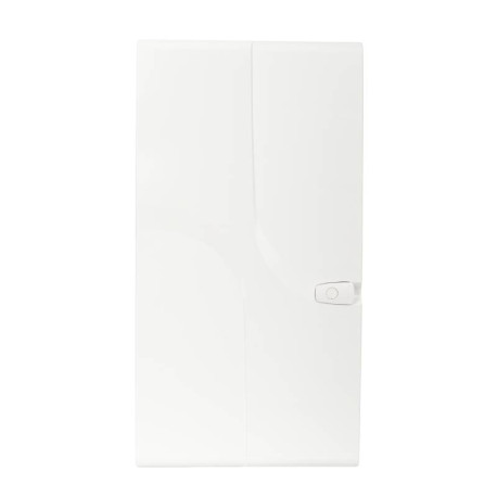 Porte pour coffret de communication Omelcom - 3 rangées - Blanc